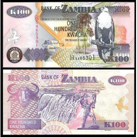 ZAMBIA 100 Kwacha 2009