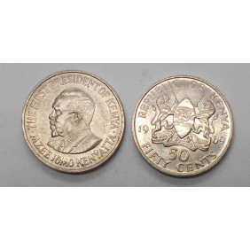 KENYA 50 Cents 1969
