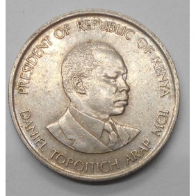 KENYA 50 Cents 1989