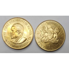 KENYA 5 Cents 1978