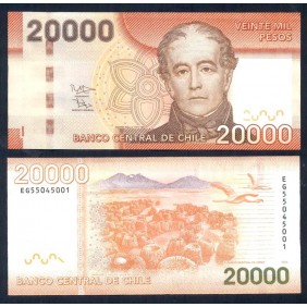 CHILE 20.000 Pesos 2015