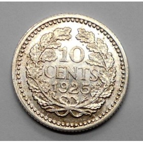 NETHERLANDS 10 Cents 1925 AG