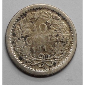 NETHERLANDS 10 Cents 1913 AG