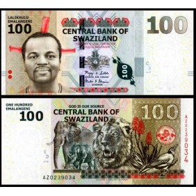 SWAZILAND 100 Emalangeni...