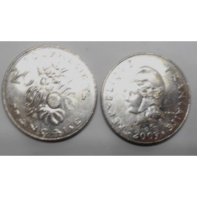 FRENCH POLYNESIA 20 Francs...