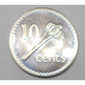FIJI 10 Cents 1969 Proof