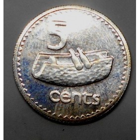 FIJI 5 Cents 1969