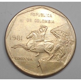 COLOMBIA 10 Pesos 1981