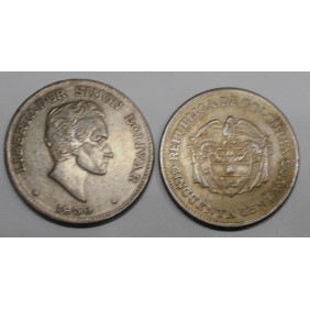 COLOMBIA 50 Centavos 1959