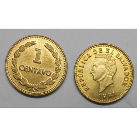 EL SALVADOR 1 Centavo 1981