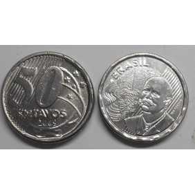 BRAZIL 50 Centavos 2009