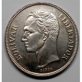 VENEZUELA 5 Bolivares 1973