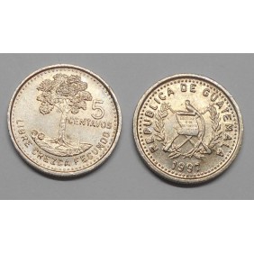 GUATEMALA 5 Centavos 1997