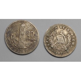 GUATEMALA 10 Centavos 1992