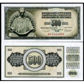 YUGOSLAVIA 500 Dinara 1986