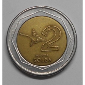 PERU 2 Nuevos Soles 1995