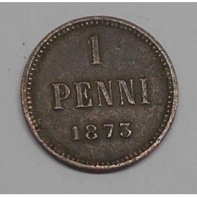 FINLAND 1 Penni 1873