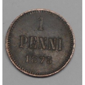 FINLAND 1 Penni 1875