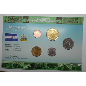 HONDURAS Set Coins 1992/2007