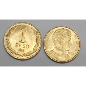 CHILE 1 Peso 1988
