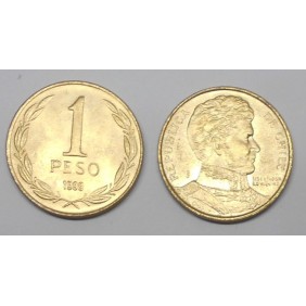CHILE 1 Peso 1989