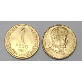 CHILE 1 Peso 1990