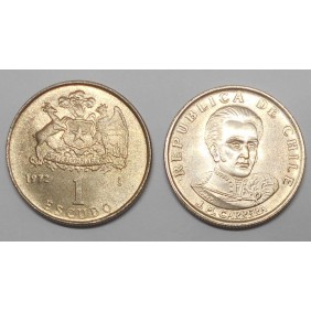 CHILE 1 Escudo 1972 J....
