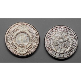 NETHERLANDS ANTILLES 1 Cent...