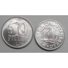 HUNGARY 50 Filler 1972