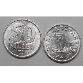 HUNGARY 50 Filler 1991