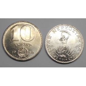 HUNGARY 10 Forint 1980
