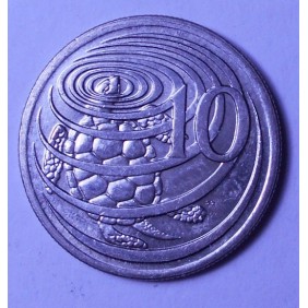 CAYMAN ISLANDS 10 Cents 1990