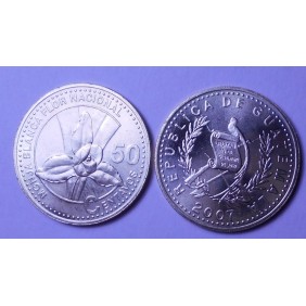 GUATEMALA 50 Centavos 2007