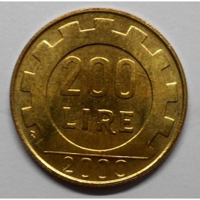 200 Lire 2000 FDC