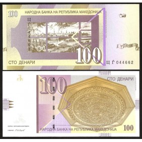 MACEDONIA 100 Denari 2008