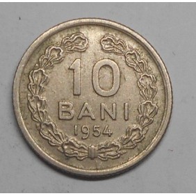 ROMANIA 10 Bani 1954