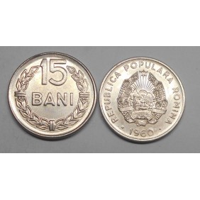ROMANIA 15 Bani 1960