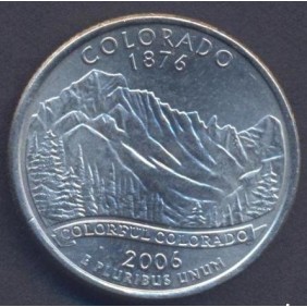 USA 1/4 Dollar 2006 P Colorado