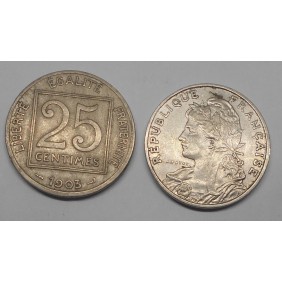 FRANCE 25 Centimes 1903