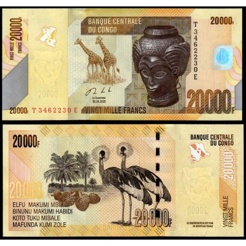 CONGO DEMOCRATIC 20.000...