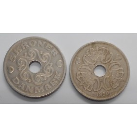 DENMARK 5 Kroner 1991