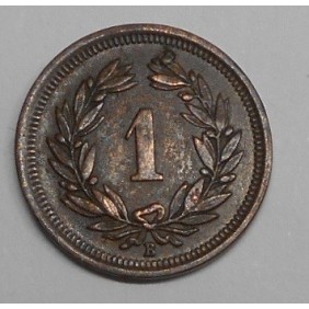 SWITZERLAND 1 Rappen 1911