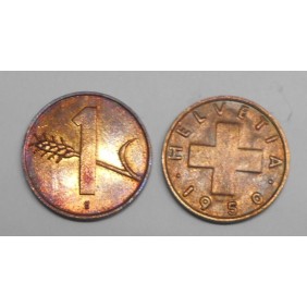 SWITZERLAND 1 Rappen 1950