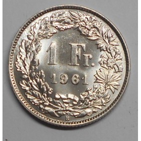 SWITZERLAND 1 Franc 1961 AG