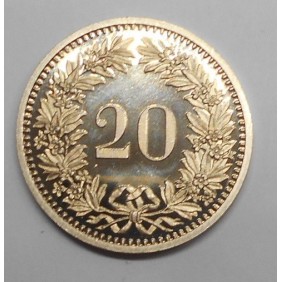 SWITZERLAND 20 Rappen 1983...