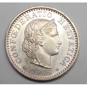 SWITZERLAND 20 Rappen 1985