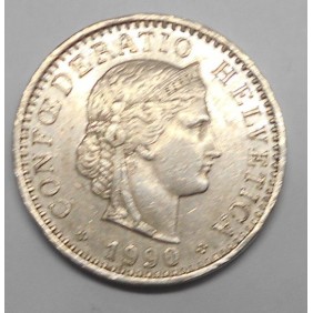 SWITZERLAND 20 Rappen 1990
