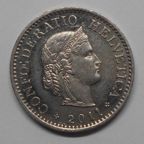 SWITZERLAND 10 Rappen 2011