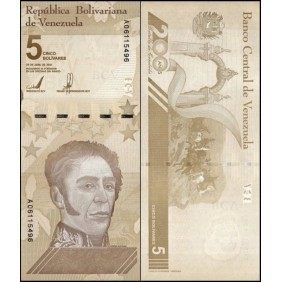VENEZUELA 5 Bolivares 2021