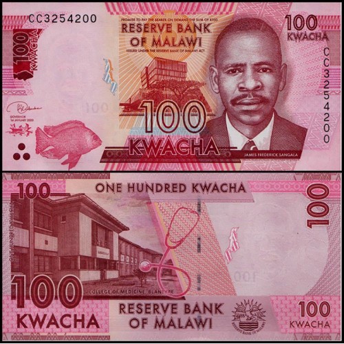 MALAWI 100 Kwacha 2020